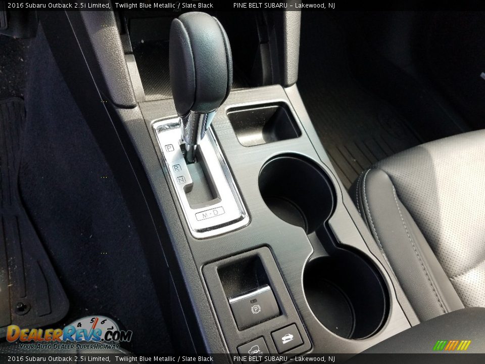 2016 Subaru Outback 2.5i Limited Twilight Blue Metallic / Slate Black Photo #28
