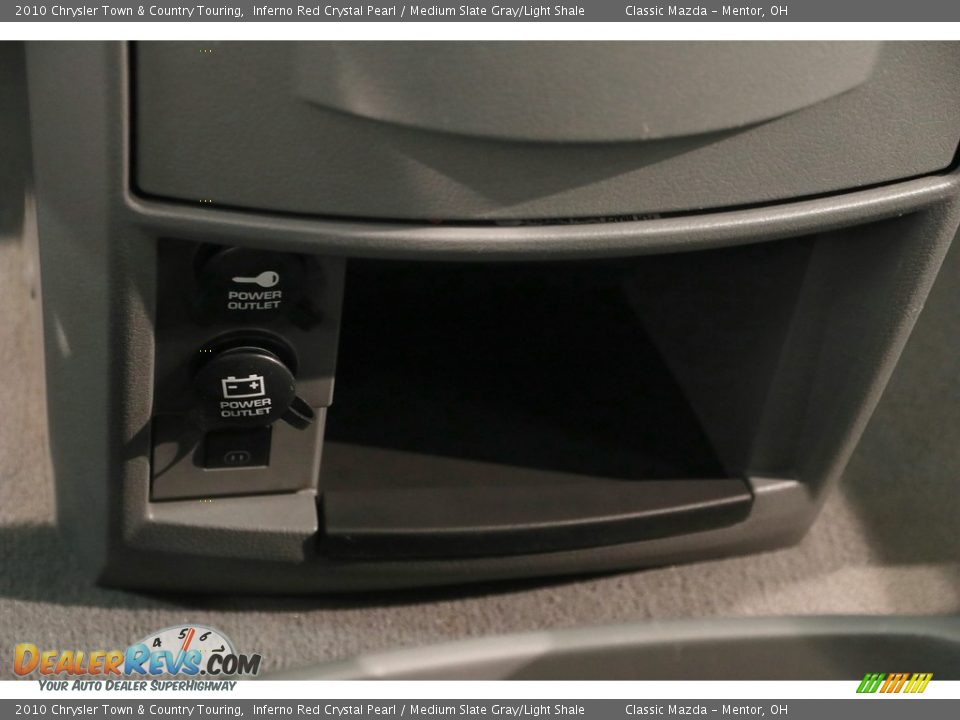 2010 Chrysler Town & Country Touring Inferno Red Crystal Pearl / Medium Slate Gray/Light Shale Photo #21