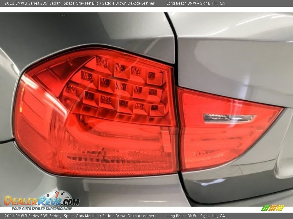 2011 BMW 3 Series 335i Sedan Space Gray Metallic / Saddle Brown Dakota Leather Photo #24