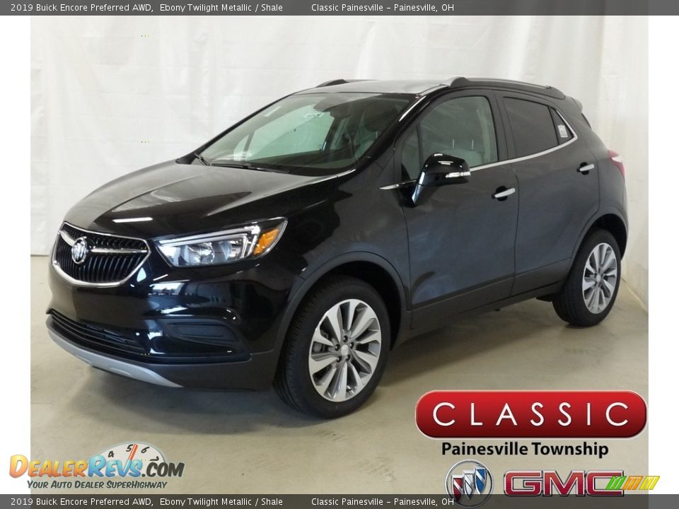 2019 Buick Encore Preferred AWD Ebony Twilight Metallic / Shale Photo #1