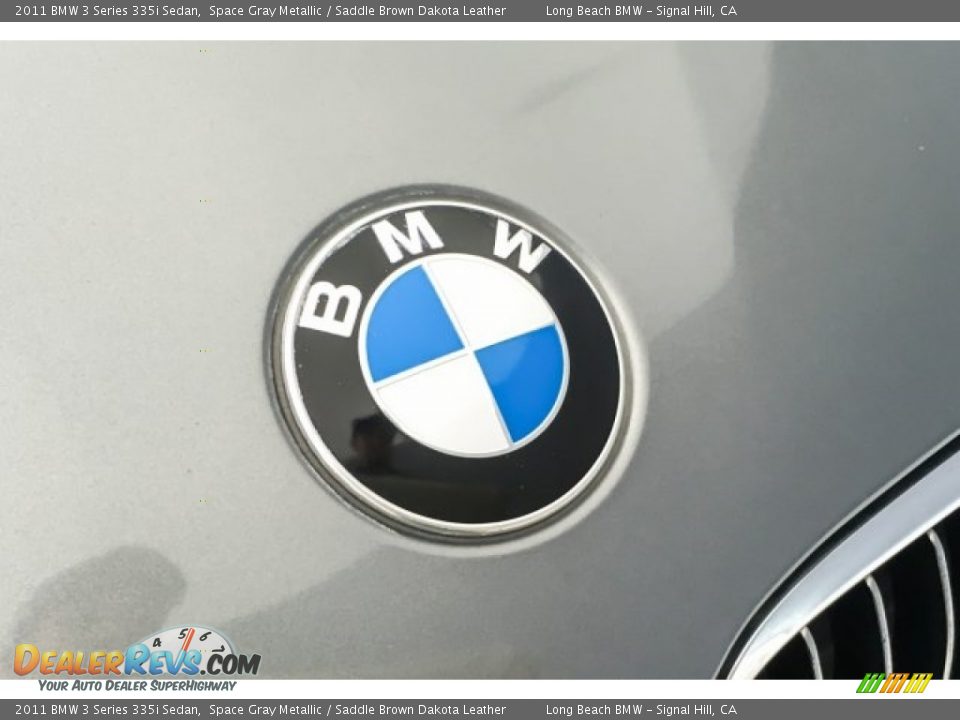 2011 BMW 3 Series 335i Sedan Space Gray Metallic / Saddle Brown Dakota Leather Photo #31
