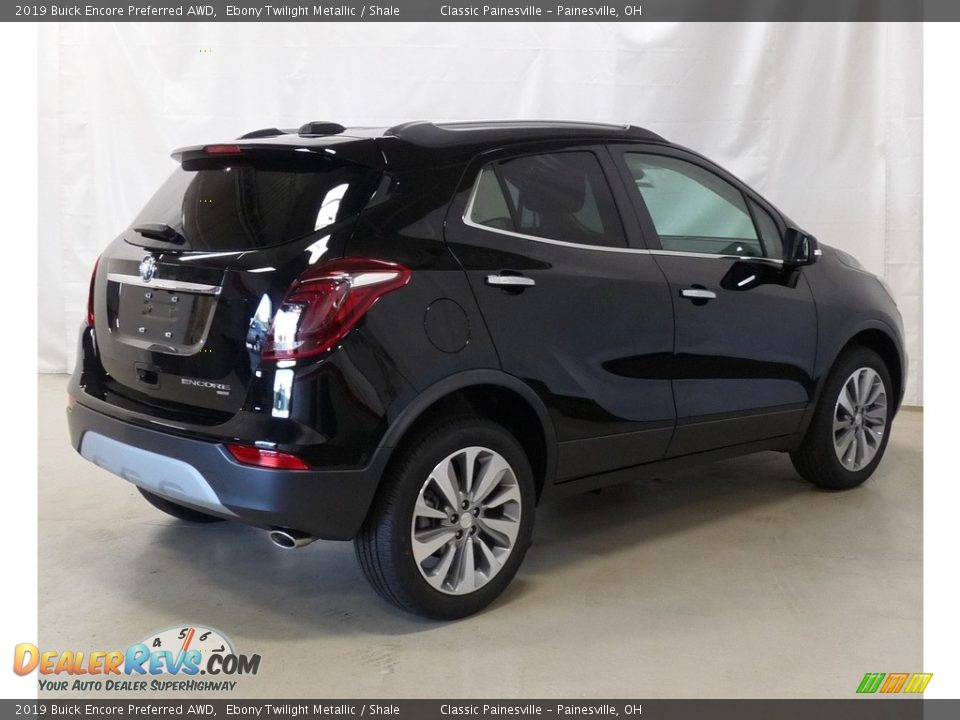 Ebony Twilight Metallic 2019 Buick Encore Preferred AWD Photo #2