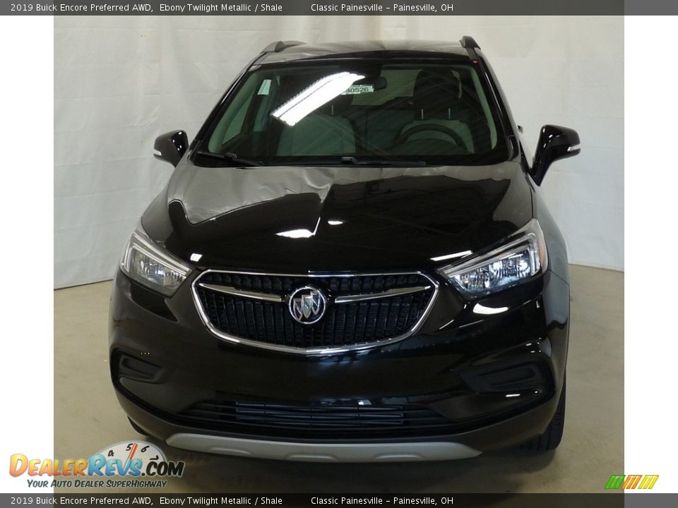 2019 Buick Encore Preferred AWD Ebony Twilight Metallic / Shale Photo #4