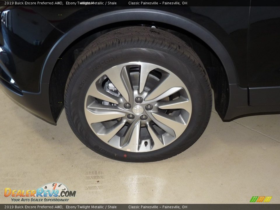 2019 Buick Encore Preferred AWD Ebony Twilight Metallic / Shale Photo #5