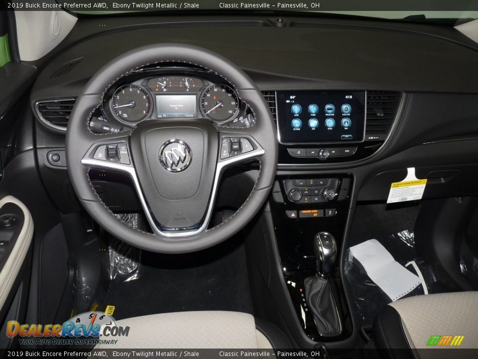 Dashboard of 2019 Buick Encore Preferred AWD Photo #8