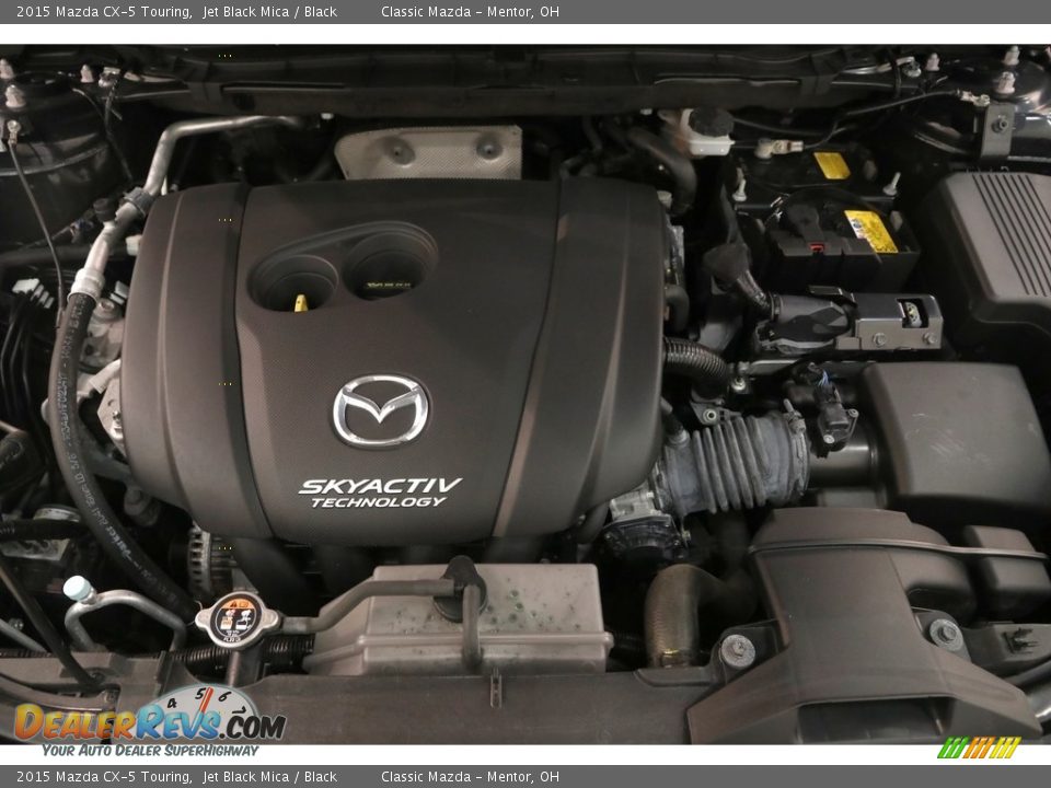 2015 Mazda CX-5 Touring Jet Black Mica / Black Photo #17