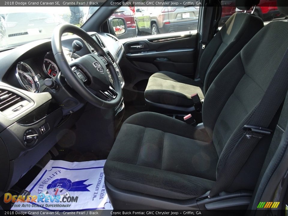 2018 Dodge Grand Caravan SE Granite Pearl / Black Photo #4