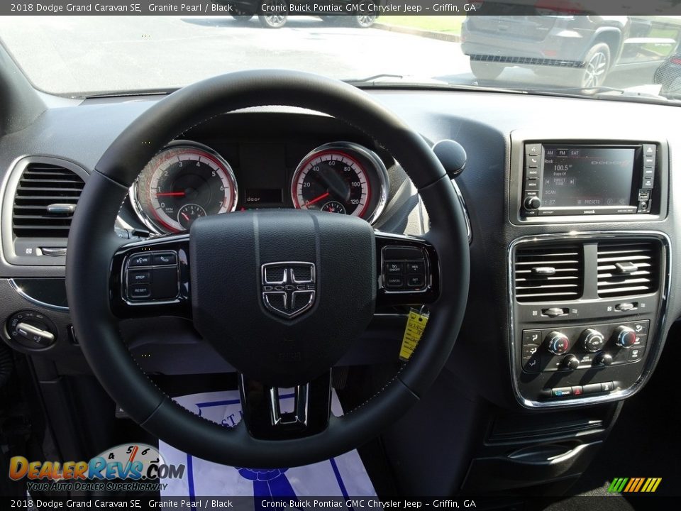 2018 Dodge Grand Caravan SE Granite Pearl / Black Photo #5