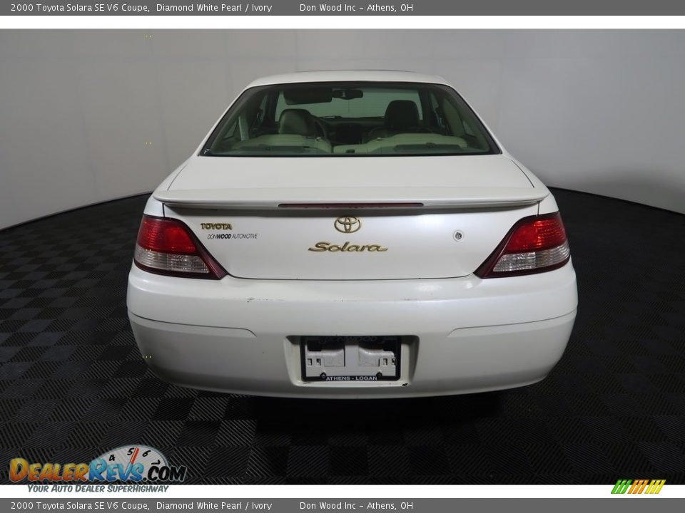 2000 Toyota Solara SE V6 Coupe Diamond White Pearl / Ivory Photo #10