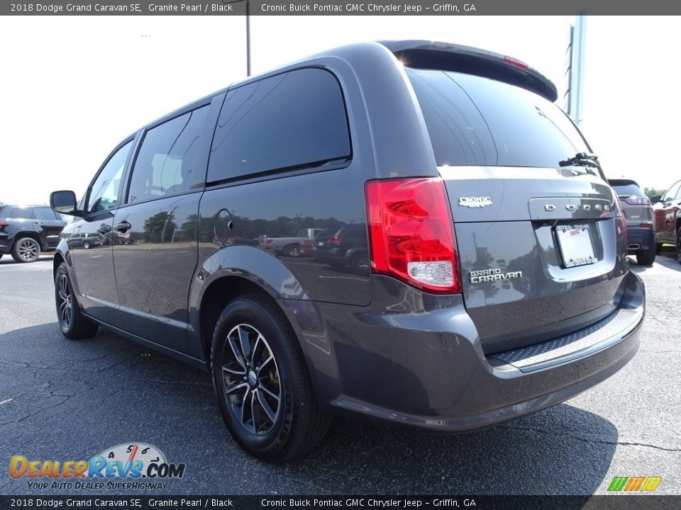 2018 Dodge Grand Caravan SE Granite Pearl / Black Photo #9