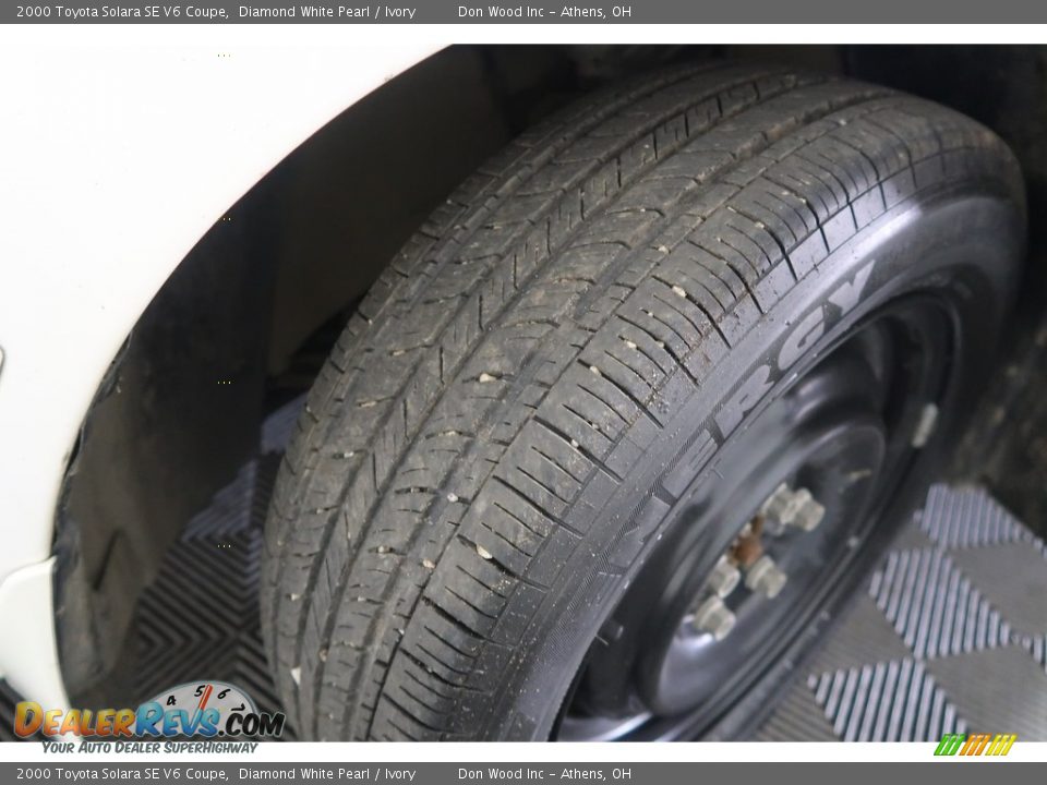 2000 Toyota Solara SE V6 Coupe Diamond White Pearl / Ivory Photo #21