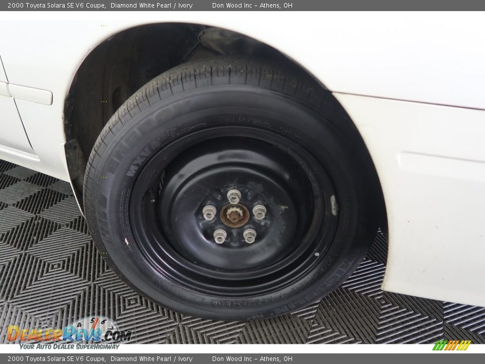 2000 Toyota Solara SE V6 Coupe Diamond White Pearl / Ivory Photo #22
