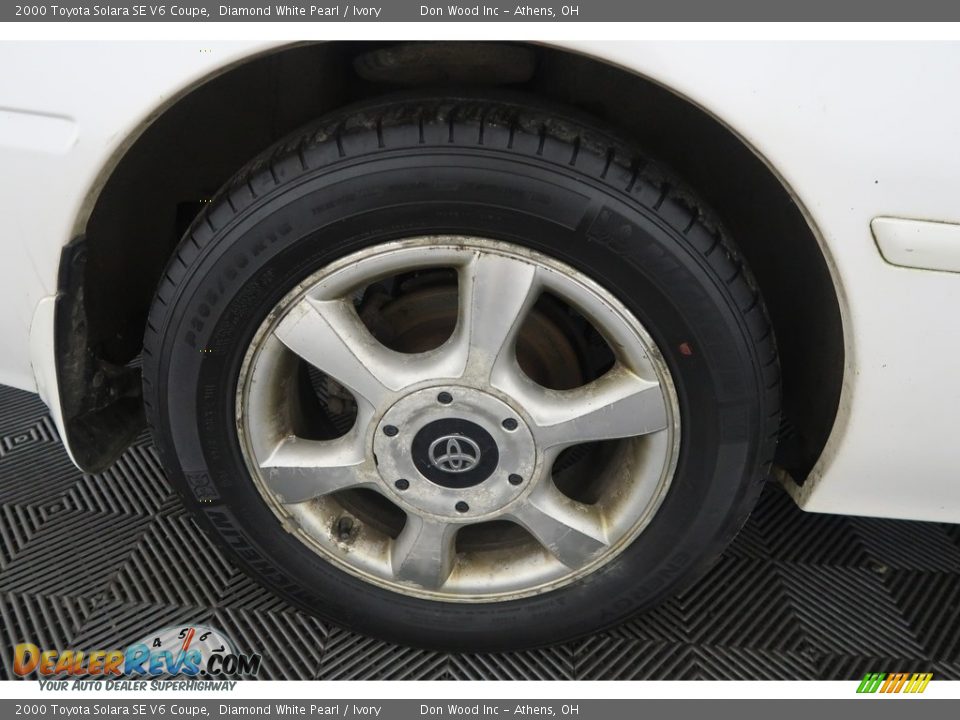 2000 Toyota Solara SE V6 Coupe Diamond White Pearl / Ivory Photo #23