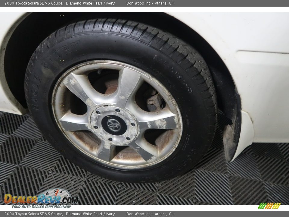 2000 Toyota Solara SE V6 Coupe Diamond White Pearl / Ivory Photo #24