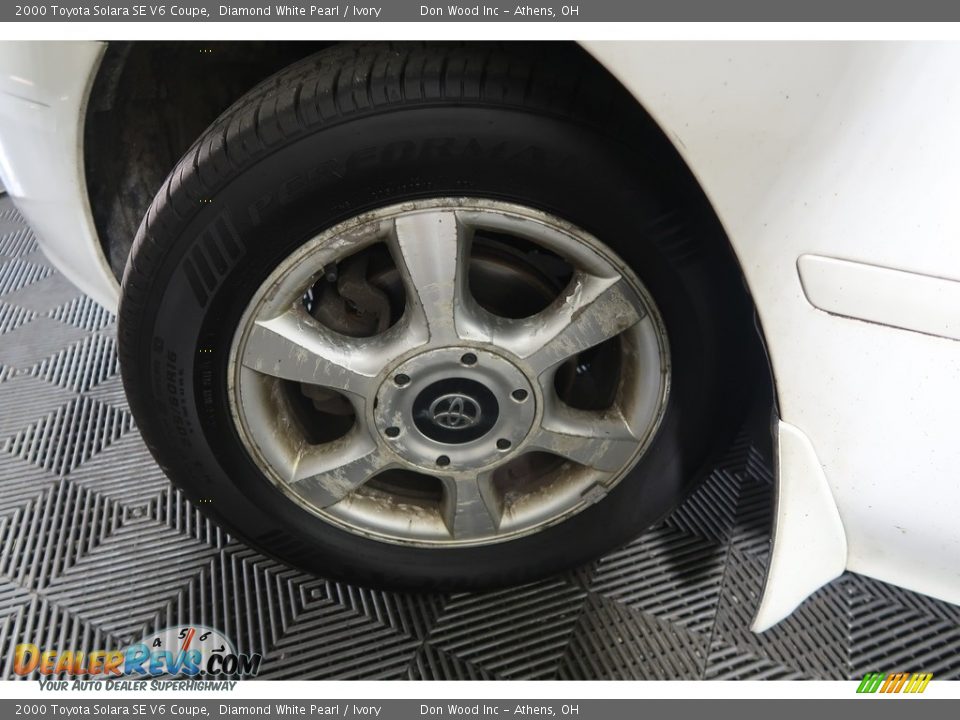 2000 Toyota Solara SE V6 Coupe Diamond White Pearl / Ivory Photo #25