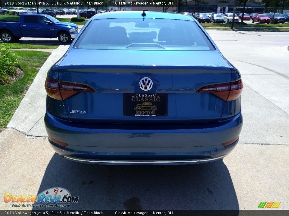 2019 Volkswagen Jetta S Blue Silk Metallic / Titan Black Photo #5
