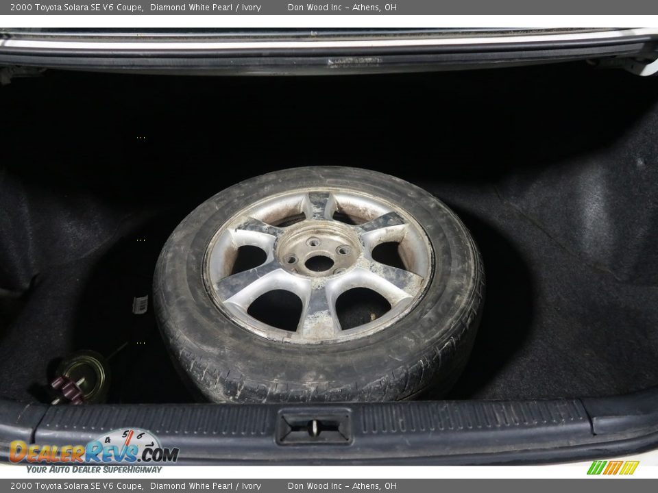 2000 Toyota Solara SE V6 Coupe Diamond White Pearl / Ivory Photo #27