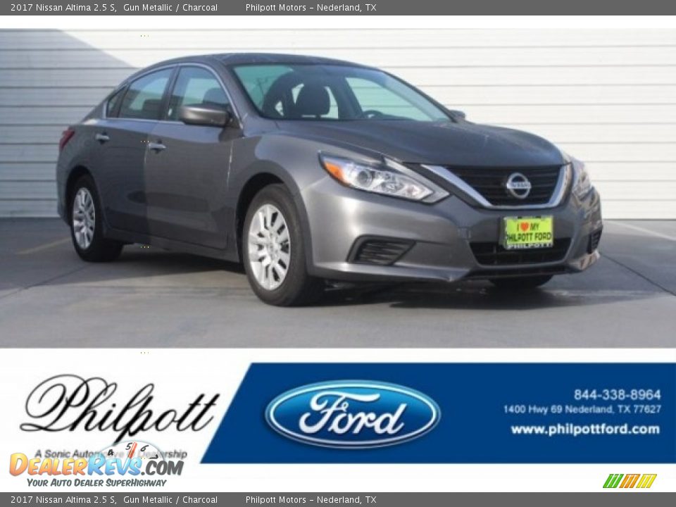 2017 Nissan Altima 2.5 S Gun Metallic / Charcoal Photo #1