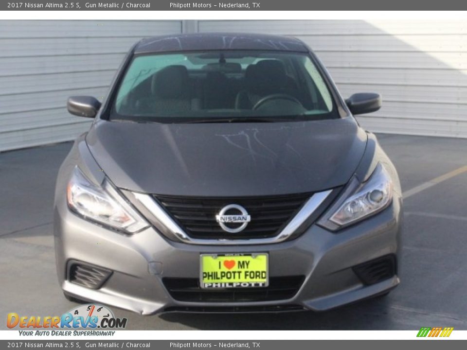 2017 Nissan Altima 2.5 S Gun Metallic / Charcoal Photo #2