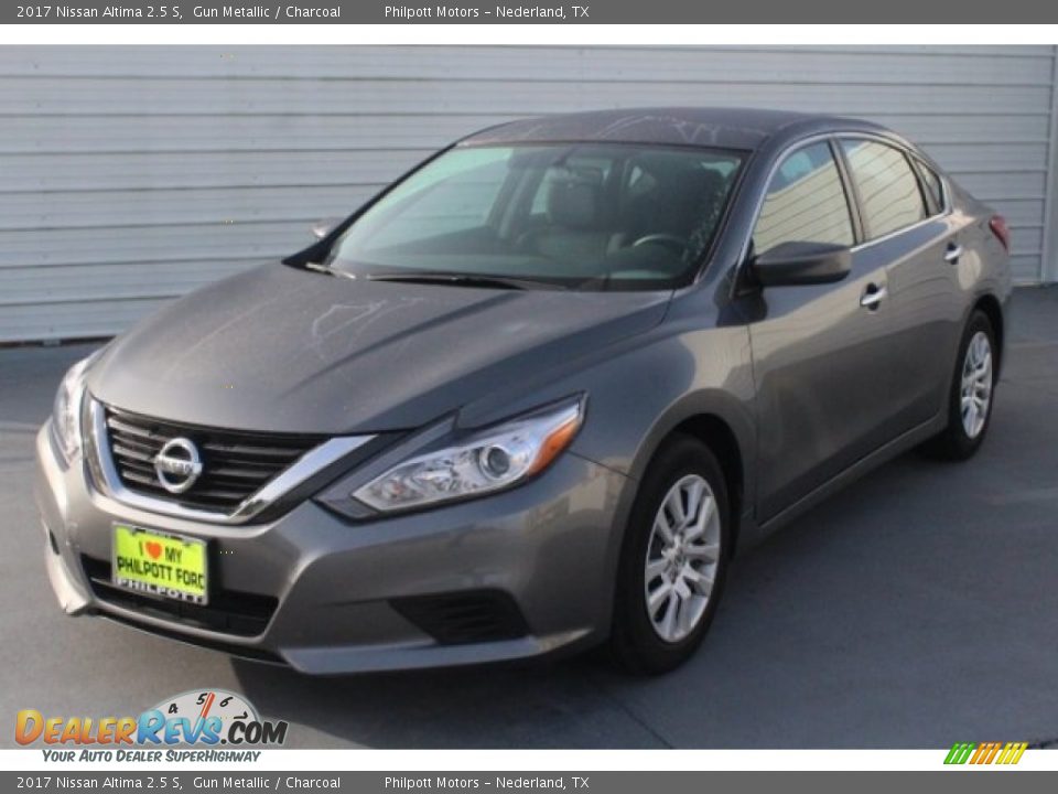 2017 Nissan Altima 2.5 S Gun Metallic / Charcoal Photo #3