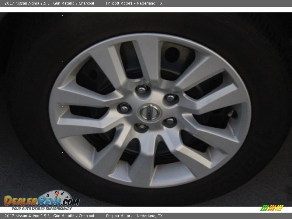 2017 Nissan Altima 2.5 S Gun Metallic / Charcoal Photo #6