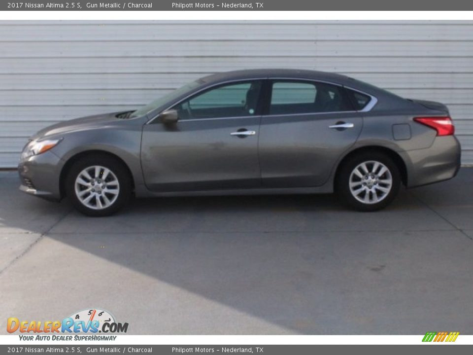 2017 Nissan Altima 2.5 S Gun Metallic / Charcoal Photo #7