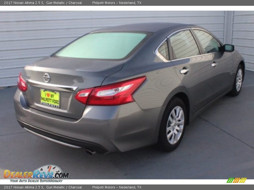 2017 Nissan Altima 2.5 S Gun Metallic / Charcoal Photo #10