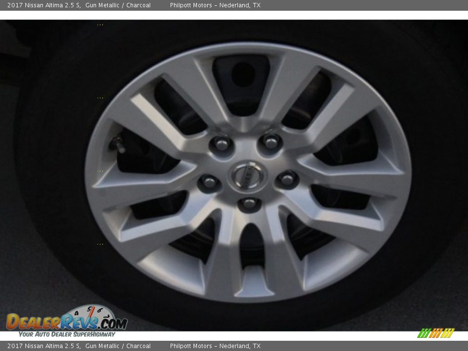 2017 Nissan Altima 2.5 S Gun Metallic / Charcoal Photo #12