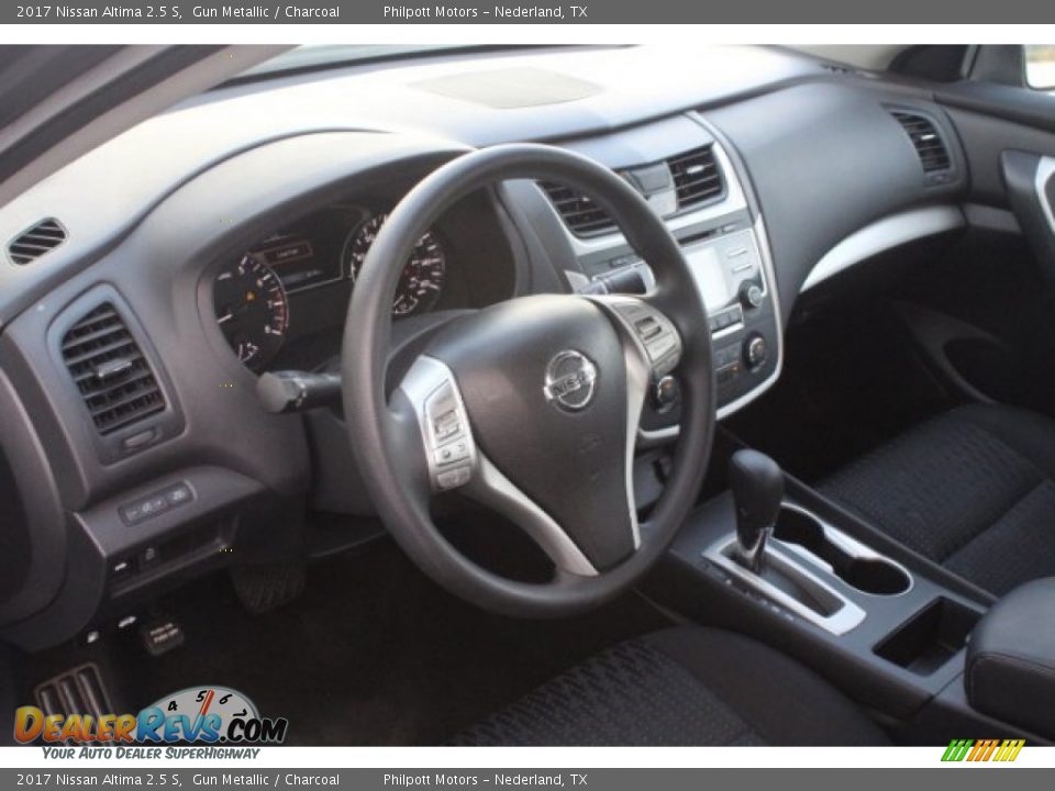 2017 Nissan Altima 2.5 S Gun Metallic / Charcoal Photo #15