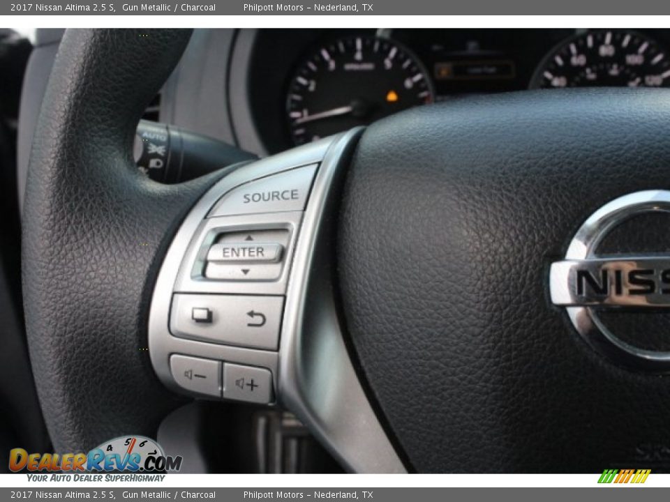 2017 Nissan Altima 2.5 S Gun Metallic / Charcoal Photo #21