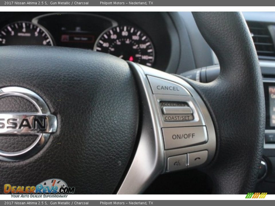 2017 Nissan Altima 2.5 S Gun Metallic / Charcoal Photo #22