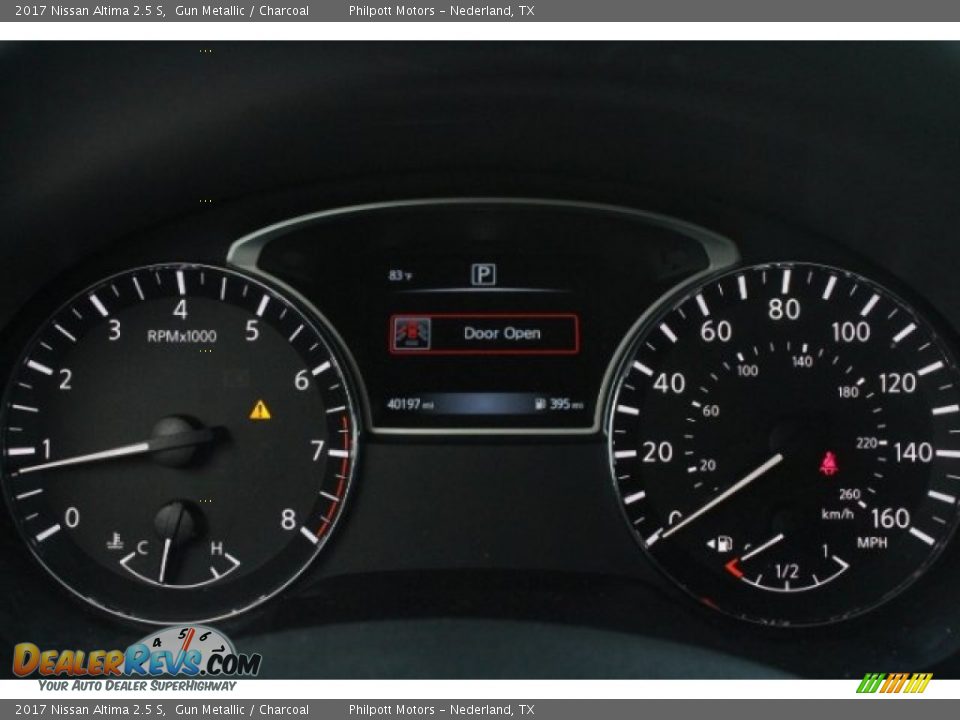 2017 Nissan Altima 2.5 S Gun Metallic / Charcoal Photo #23