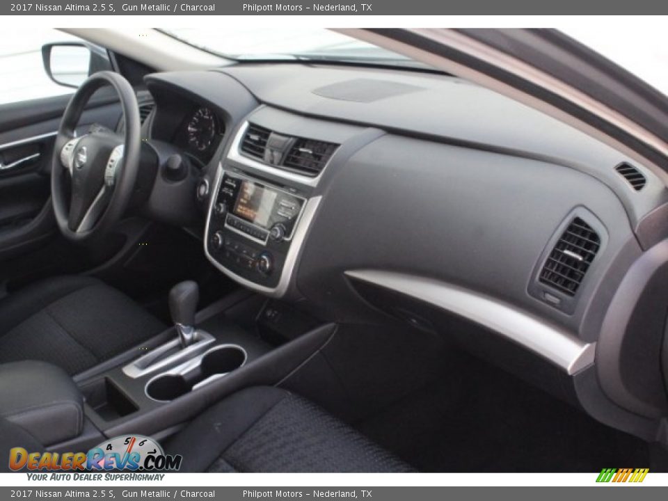 2017 Nissan Altima 2.5 S Gun Metallic / Charcoal Photo #35