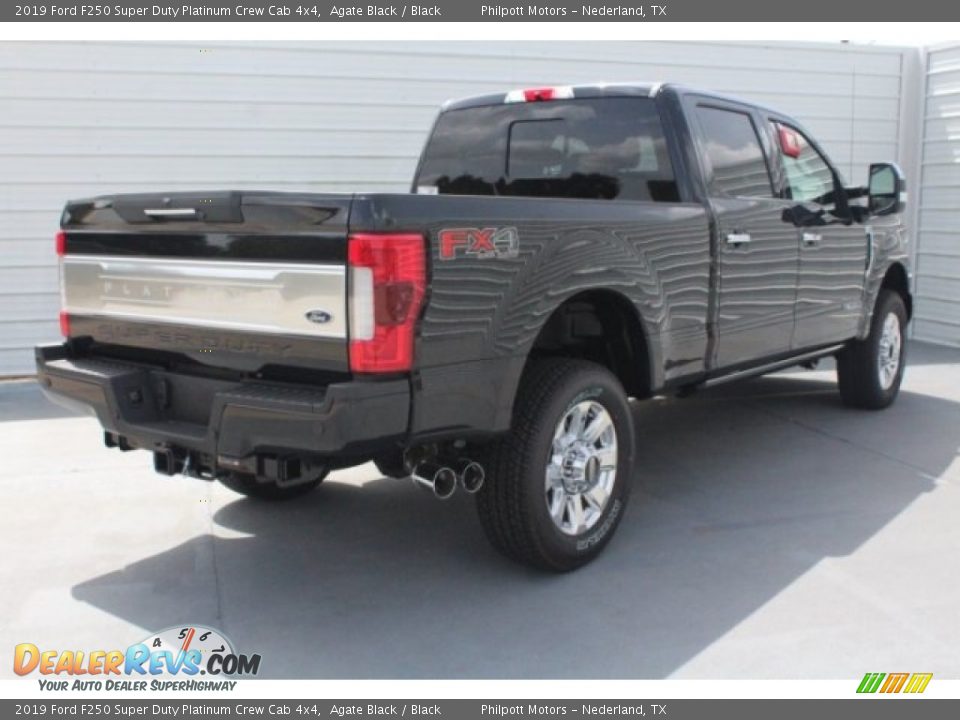 2019 Ford F250 Super Duty Platinum Crew Cab 4x4 Agate Black / Black Photo #9