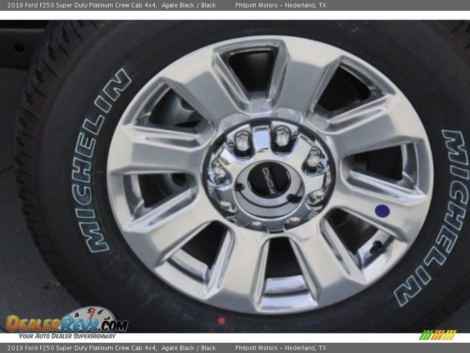 2019 Ford F250 Super Duty Platinum Crew Cab 4x4 Agate Black / Black Photo #11