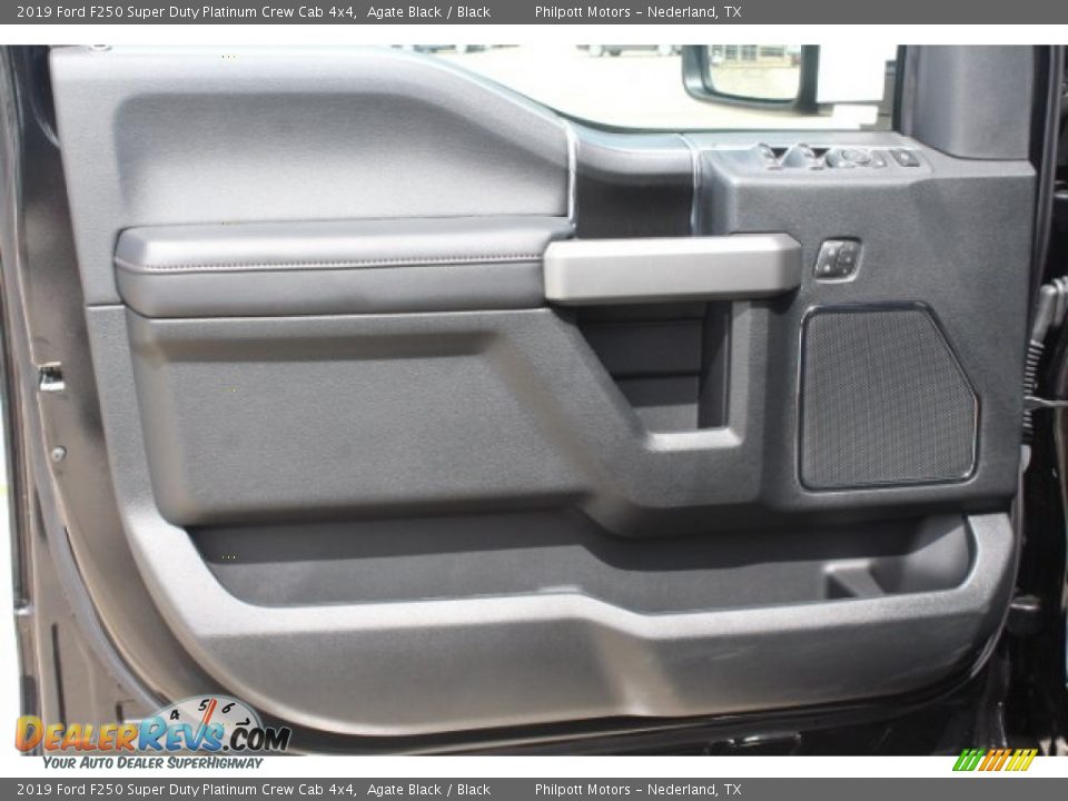 2019 Ford F250 Super Duty Platinum Crew Cab 4x4 Agate Black / Black Photo #12