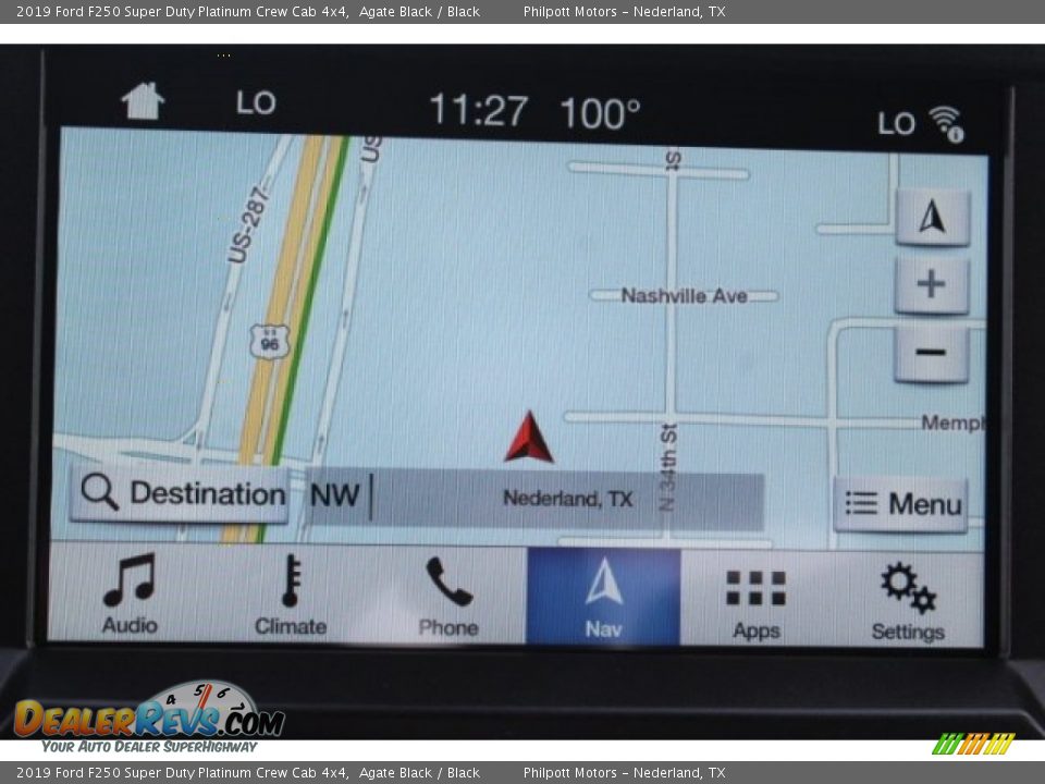 2019 Ford F250 Super Duty Platinum Crew Cab 4x4 Agate Black / Black Photo #16