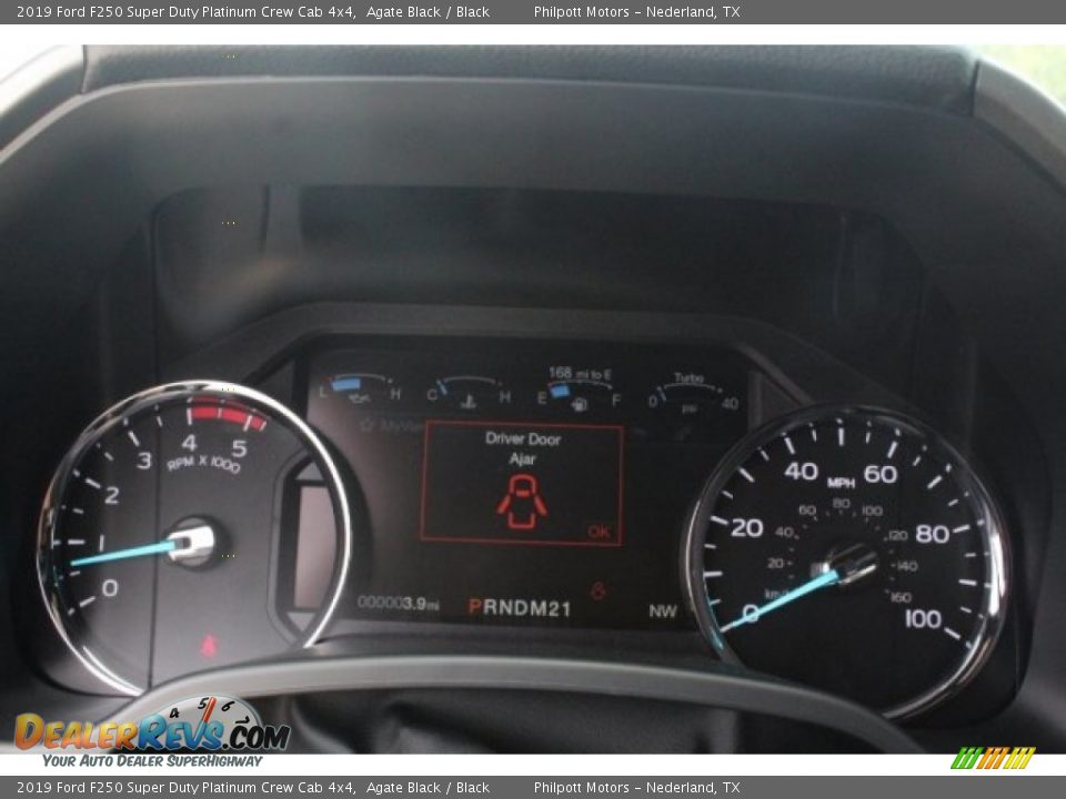 2019 Ford F250 Super Duty Platinum Crew Cab 4x4 Agate Black / Black Photo #21