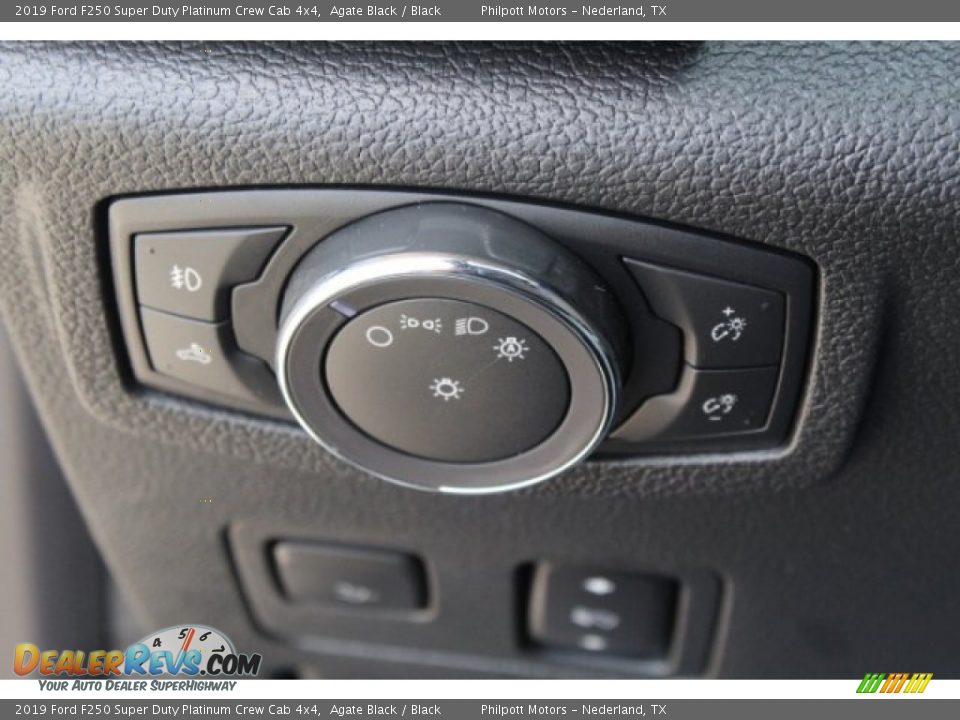 2019 Ford F250 Super Duty Platinum Crew Cab 4x4 Agate Black / Black Photo #22