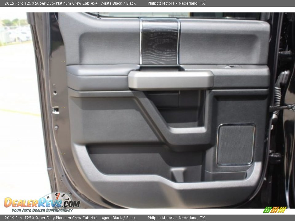 2019 Ford F250 Super Duty Platinum Crew Cab 4x4 Agate Black / Black Photo #23