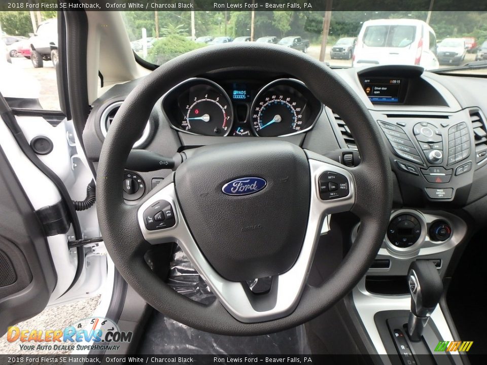 2018 Ford Fiesta SE Hatchback Steering Wheel Photo #17