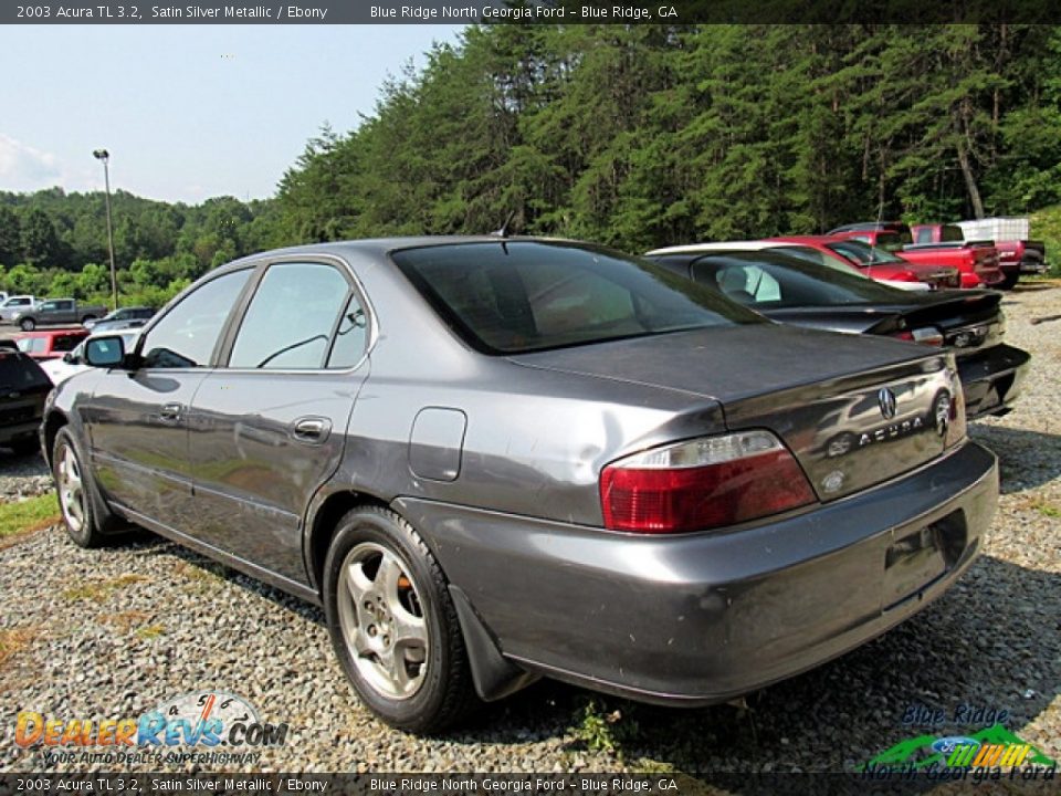 2003 Acura TL 3.2 Satin Silver Metallic / Ebony Photo #3