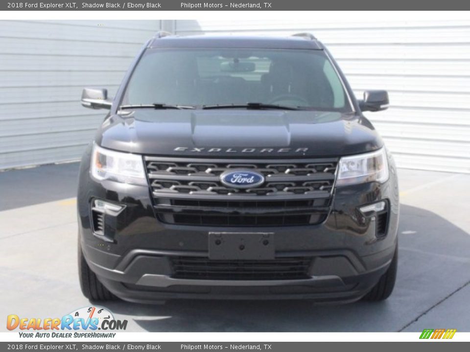 2018 Ford Explorer XLT Shadow Black / Ebony Black Photo #2