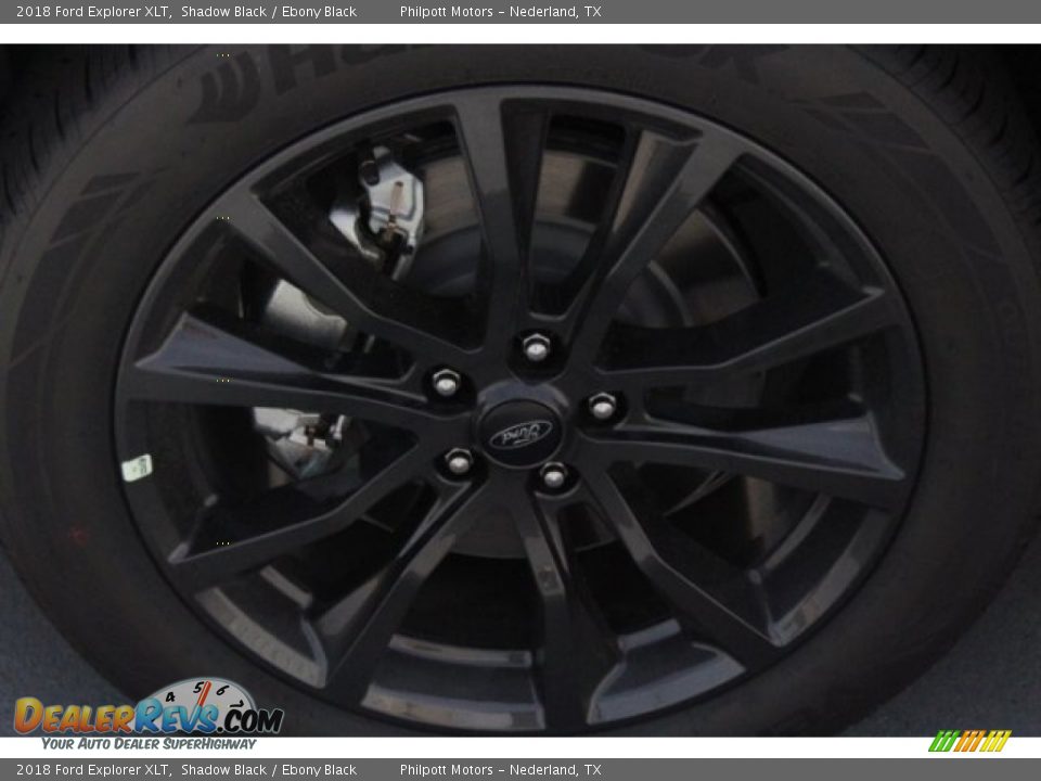 2018 Ford Explorer XLT Shadow Black / Ebony Black Photo #5