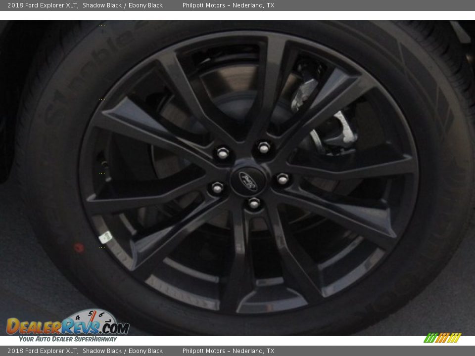 2018 Ford Explorer XLT Shadow Black / Ebony Black Photo #6