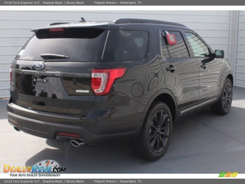 2018 Ford Explorer XLT Shadow Black / Ebony Black Photo #9