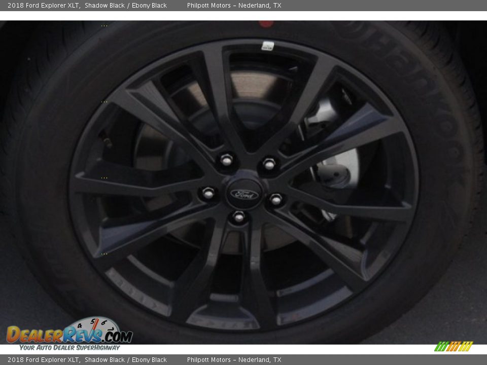2018 Ford Explorer XLT Shadow Black / Ebony Black Photo #11