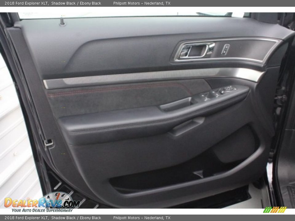 2018 Ford Explorer XLT Shadow Black / Ebony Black Photo #12