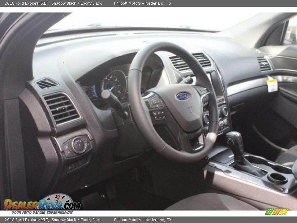 2018 Ford Explorer XLT Shadow Black / Ebony Black Photo #13