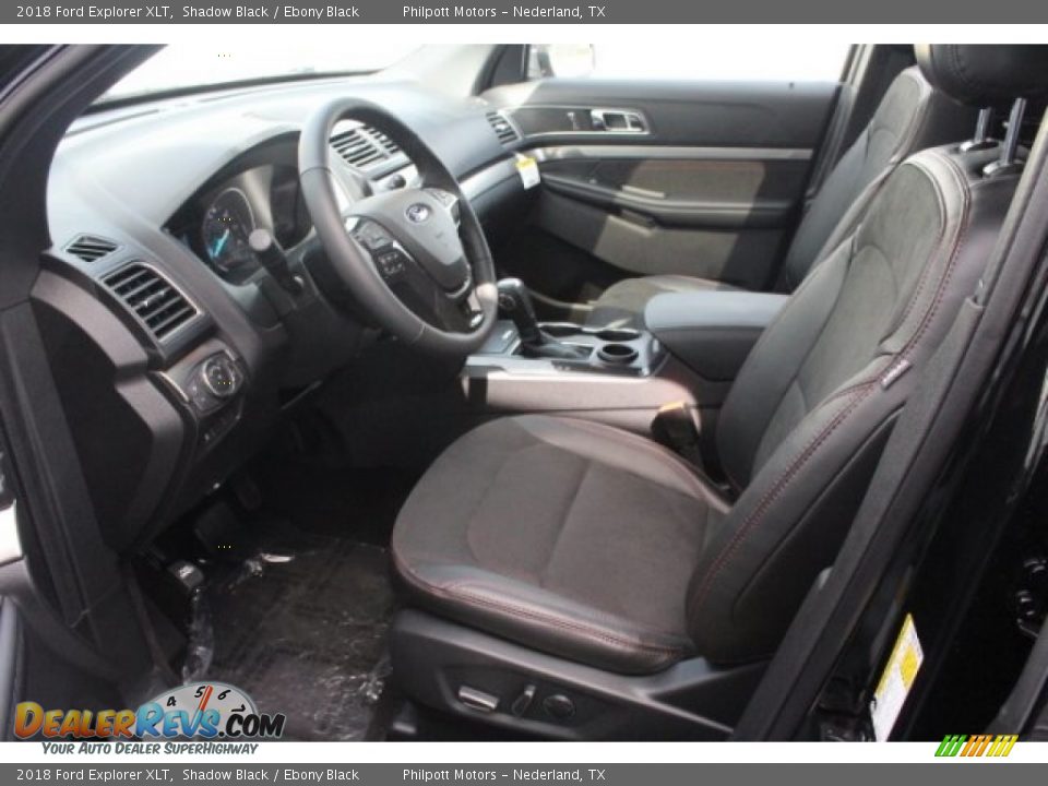 2018 Ford Explorer XLT Shadow Black / Ebony Black Photo #14